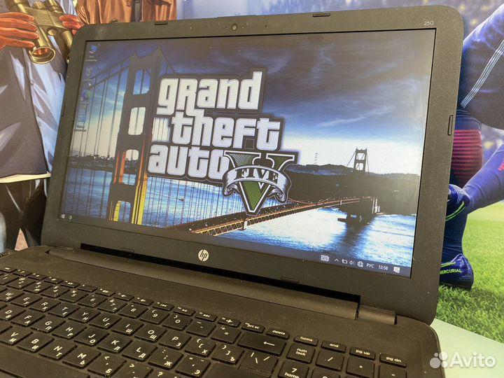 Шустрый Ноутбук HP 4 ядра/SSD/4gb