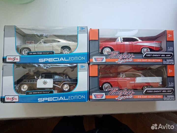 Модели 1:24, всё по 1390