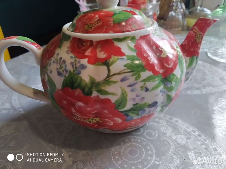 Горшок керамический, молочник чайник СССР