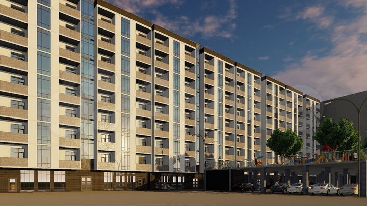 1-к. квартира, 49 м², 3/15 эт.