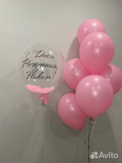 Надуть свои шары гелием, воздушные шары, шарики