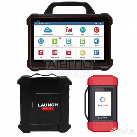 Сканер диагностический launch X431 padvii link