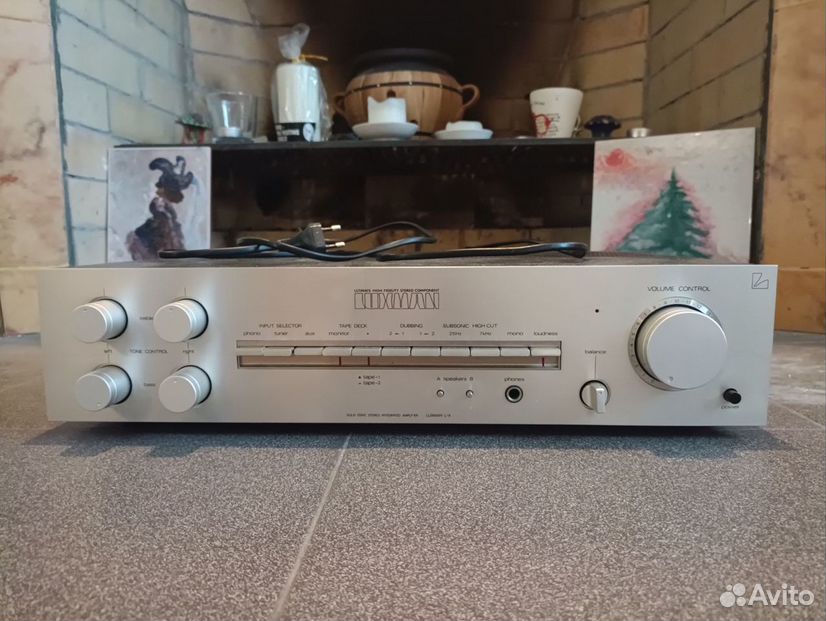 Усилитель Luxman L-4, винтаж