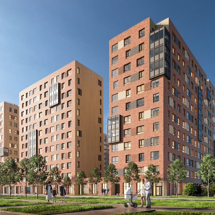 1-к. квартира, 36,6 м², 4/12 эт.