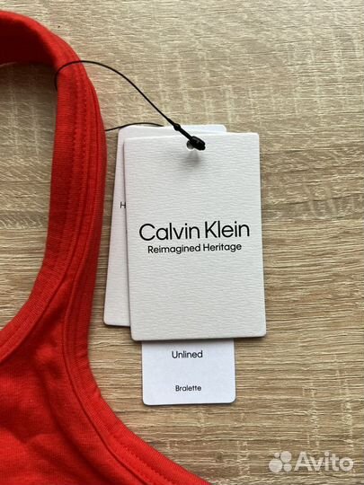 Бюстгалтер топ Calvin Klein оригинал