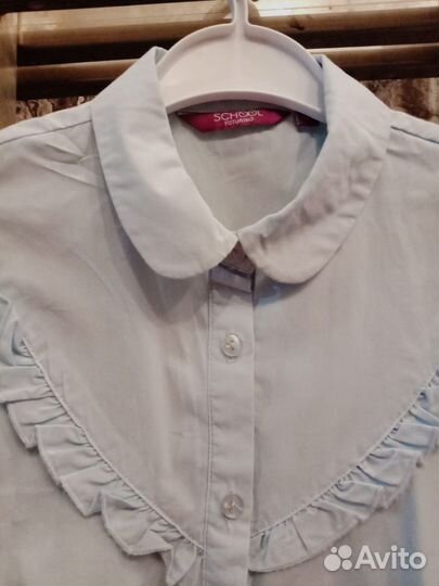 Блузка рубашка для девочки 152 158
