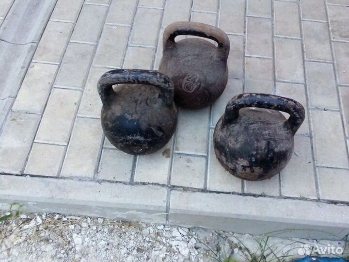 Гири 32,24,16кг
