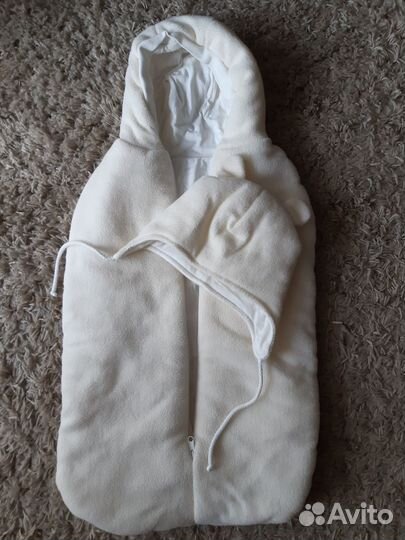 Комплект/конверт для новорожденного зимний