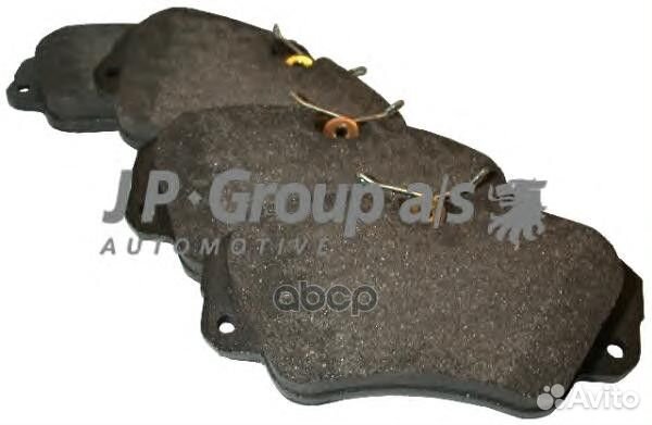 Колодки тормозные дисковые 1263600110 JP Group