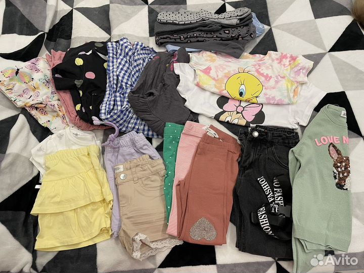 Одежда для девочки 5-6 лет