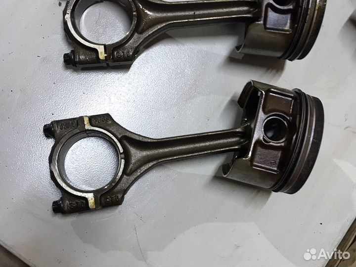 Шатун с поршнем бмв е46 м43 bmw e46 e36 m43