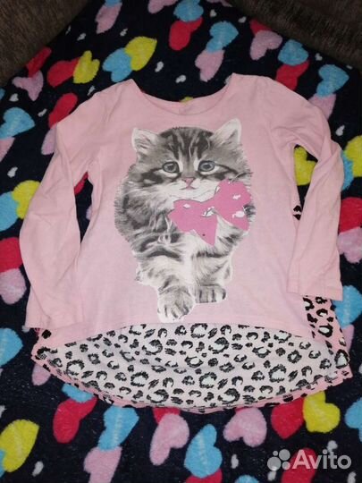 Вещи пакетом для девочки на рост 110-116