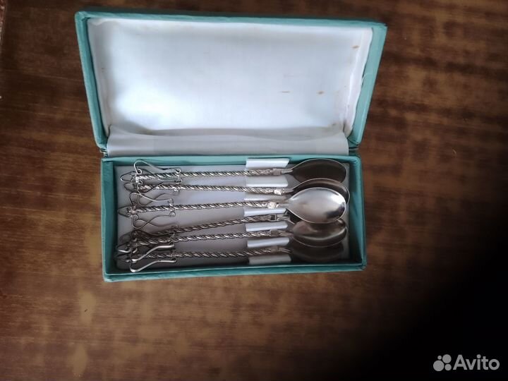 Чайные ложечки, мельхиоровые