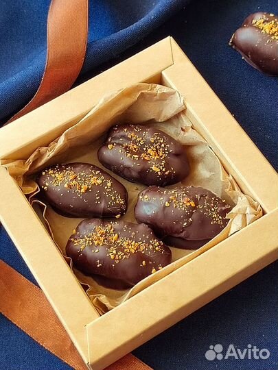 Королевские финики в ремесленном шоколаде