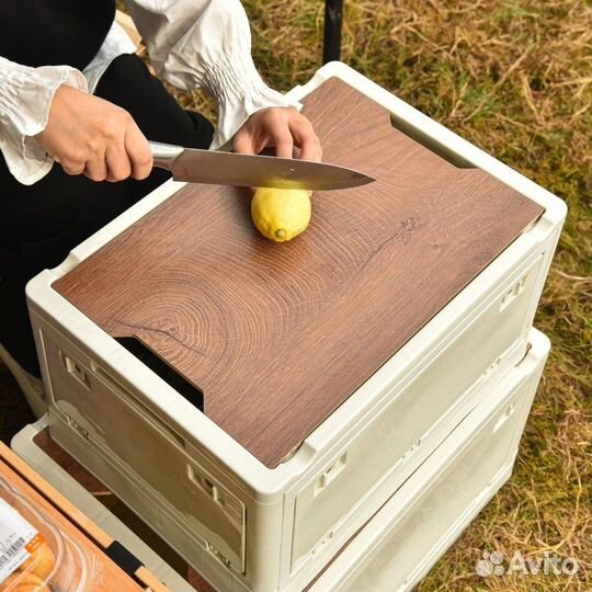 Универсальный складной ящик для кемпинга 55 л