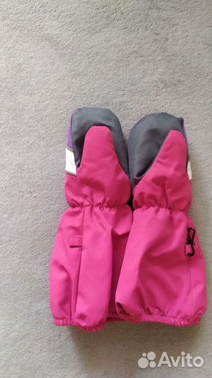 Варежки зимние детские