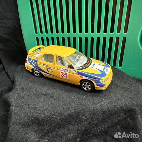 Модель моделька машина лада ваз 2112 ралли 1:43