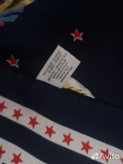 Италия классный платок собачки/ морячки