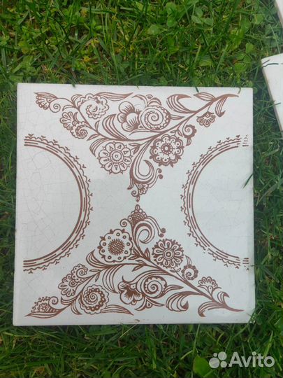 Винтажная плитка 15*15 СССР