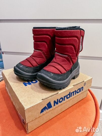 Сапоги зимние детские nordman lumi 24