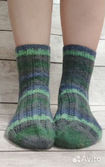 Носки вязаные ручной работы 39-40 размера