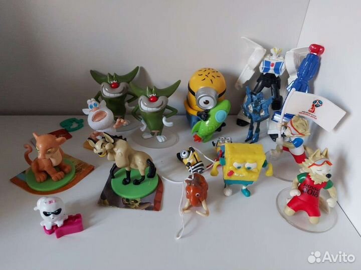 Игрушки McDonald's, Disney