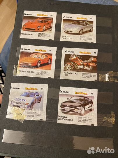 Вкладыши Turbo, Bombibom, Patbom