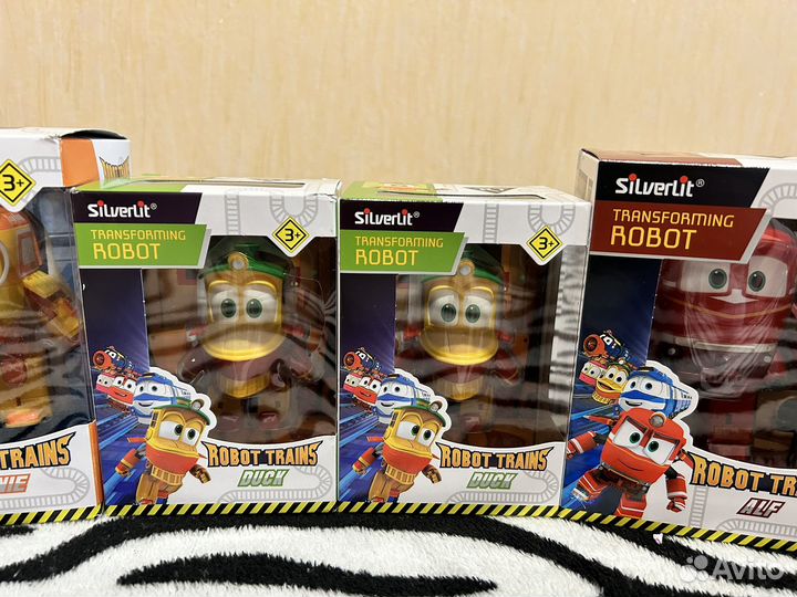 Игрушки трансформеры роботы поезда