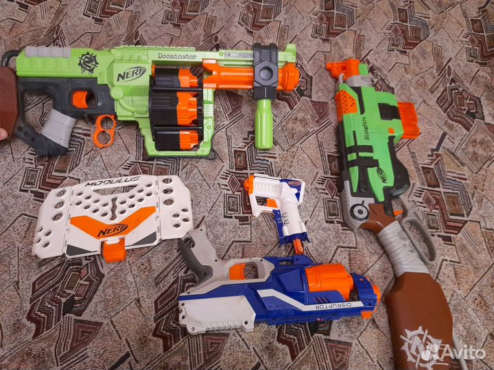Бластер nerf
