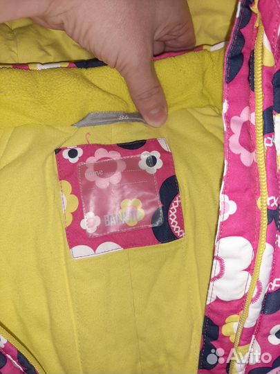 Зимний комбинезон на девочку 86 barkito