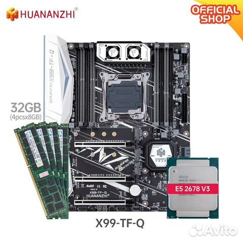 Материнская плата Huananzhi X99-TF - Драйвера, …