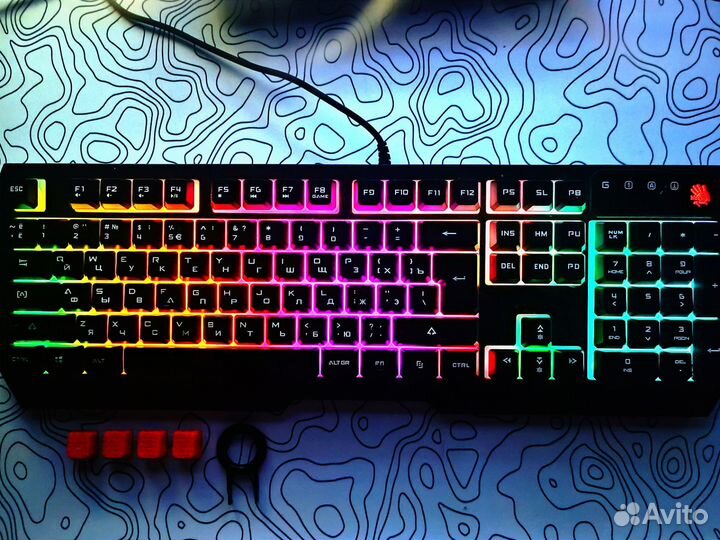 Игровая клавиатура A4Tech Bloody B135N