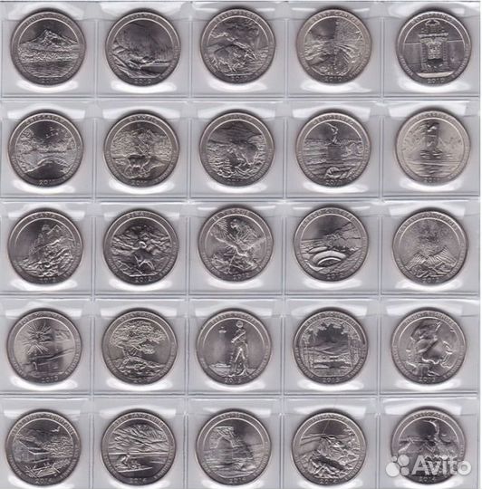 Квотеры США 