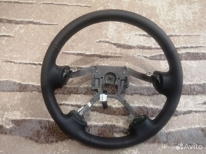 Новый кожаный руль Hyundai Santa Fe CM обогрев