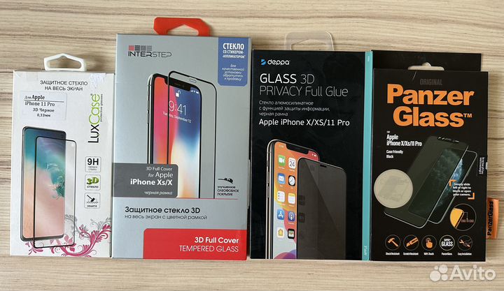 Защитное стекло iPhone XR/X/XS/11 PRO/12/12PRO