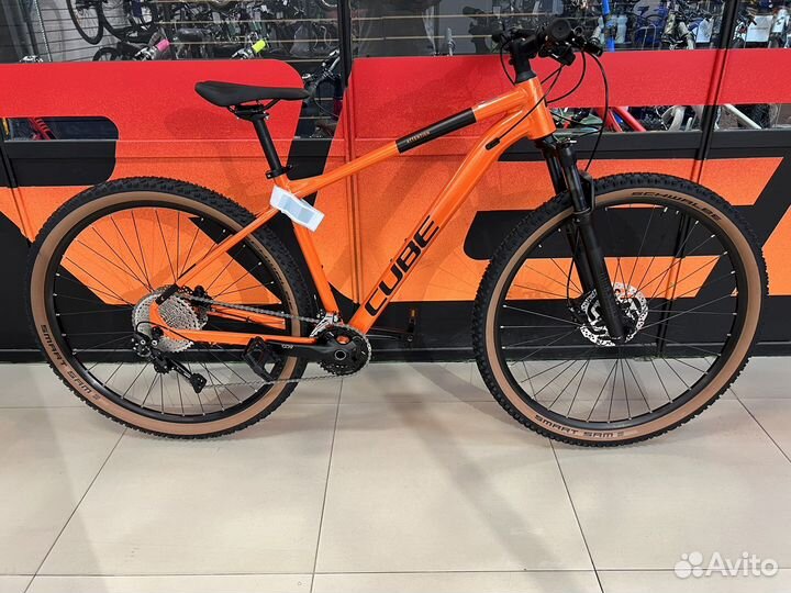 Велосипед Cube attention 2023 orange
