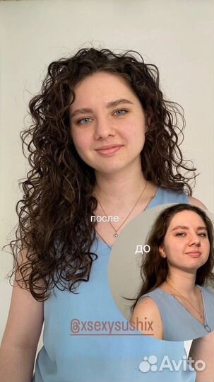 Стрижка, укладка кудрявых волос кудрявый мастер