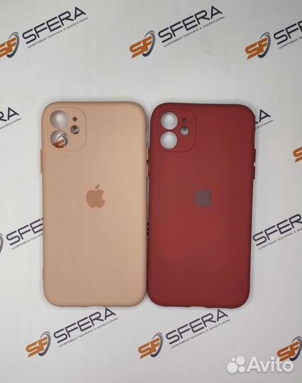 Чехол с защитой камеры на iPhone 11