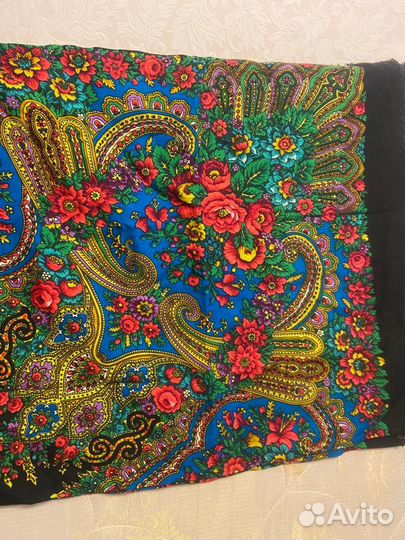 Павловопосадский шерстяной платок