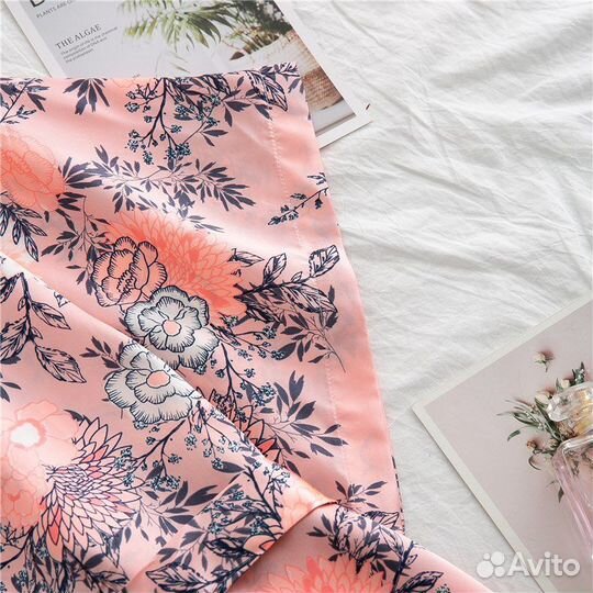 Халат aтласный body