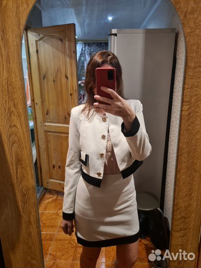 Костюм юбка + жакет chanel