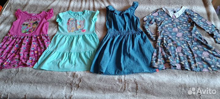 Пакет вещей для девочки на 116р