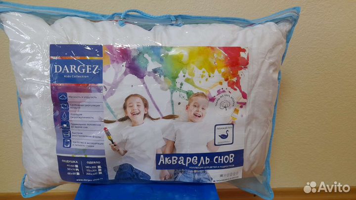 Детская подушка новая 50 на 70