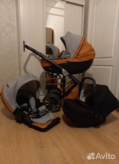 Коляска 3 в 1 Anex Sport Foxy