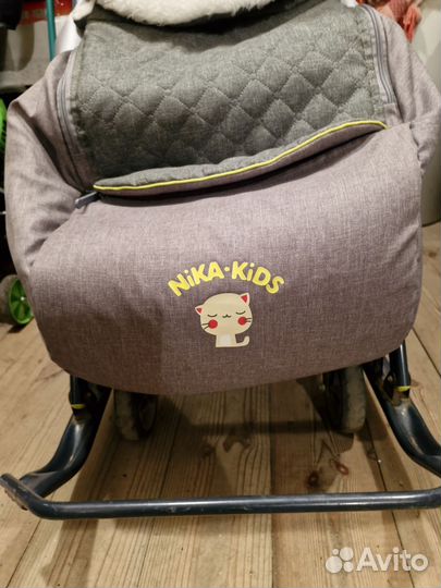 Коляска санки