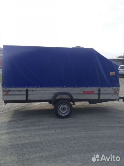 Прицеп Атлетик Буран 3300*1400мм. с тентом