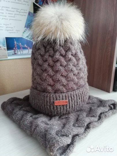 Шапка со снудом