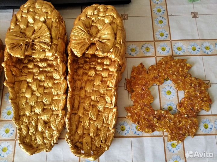 Комплект лаптей и звезды