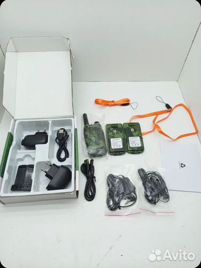 Рация комплект 2 шт Baofeng BF-T15 Usb зарядка