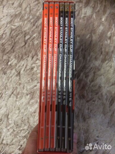 Двд-диски игр Анахайм-2007 Кубок Стэнли